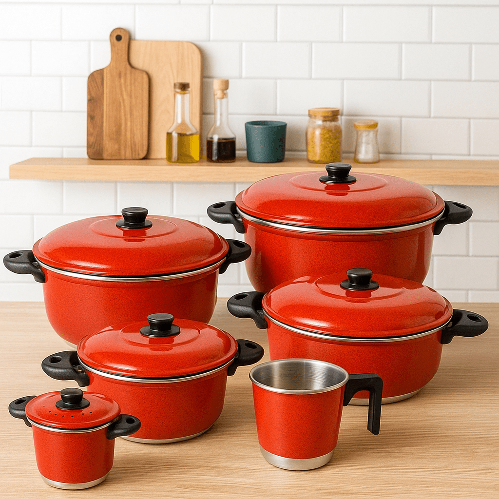 Jogo de Panelas de Alumínio para Cozinha