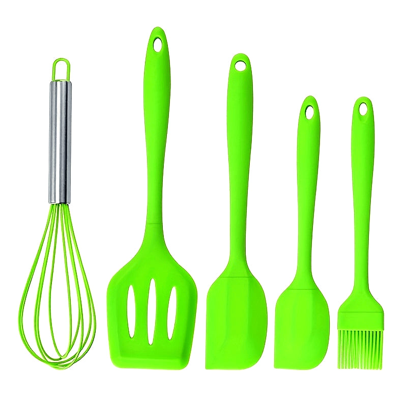 Conjunto de Utensílios de Cozinha em Silicone