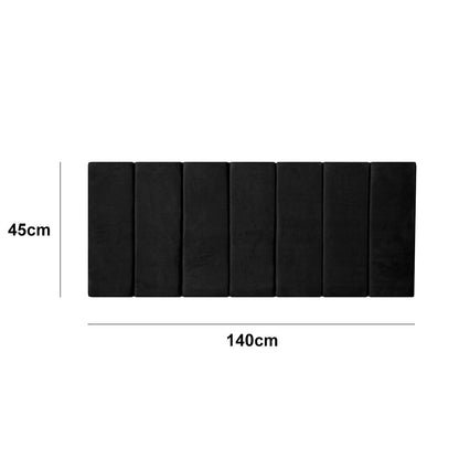 Cabeceira Modular Estofada com Fixação Autoadesiva