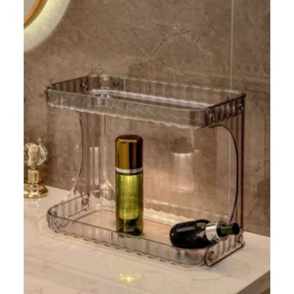 Suporte Acrílico para Cosméticos com Acabamento Diamantado