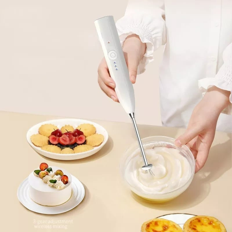 Batedor Elétrico Portátil Multiuso para Cozinha