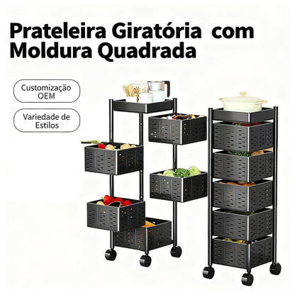 Organizador de Cozinha Giratório