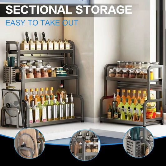 Suporte Multifuncional de Cozinha