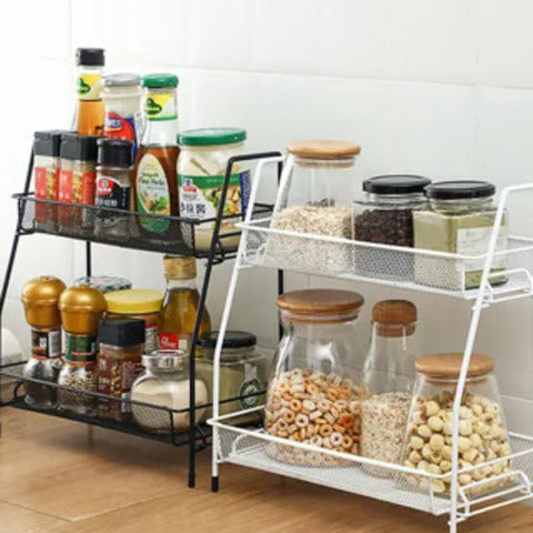 Prateleira Organizadora Dupla em Metal