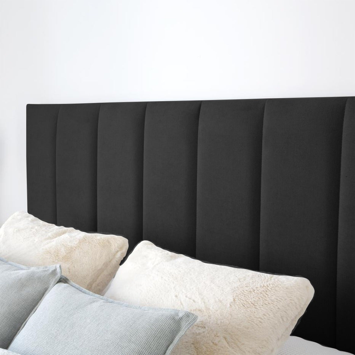 Cabeceira Modular Estofada com Fixação Autoadesiva