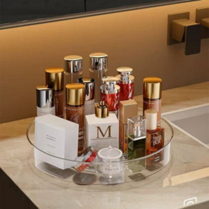 Organizador Giratório em Acrílico para Cosméticos