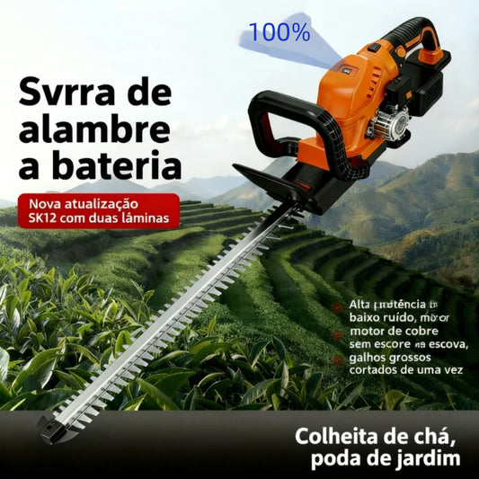 Aparador de Cerca Viva Elétrico BOMVINK para Jardim e Pomar