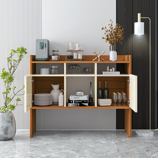 Aparador para Sala de Jantar com Nichos Decorativos