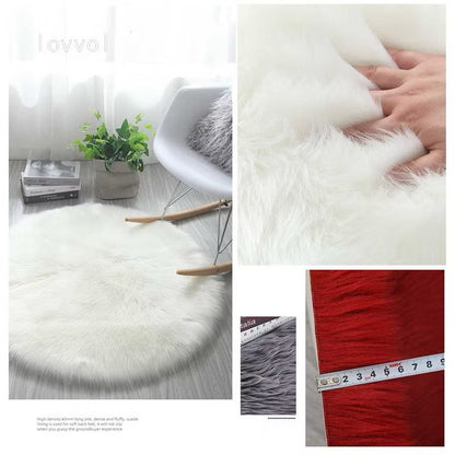 Tapete Plush Espesso para Decoração de Ambientes Internos