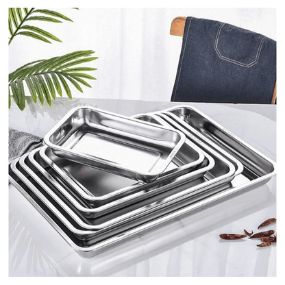 Forma Retangular de Aço Inoxidável Resistente para Forno e Cozinha