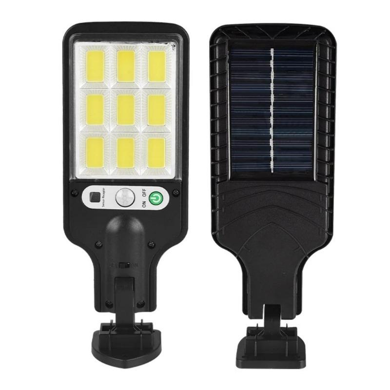 Luminária Solar de Parede 108 LEDs com Sensor de Presença