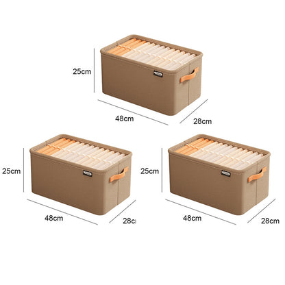 Cesto Organizador Dobrável em Tecido