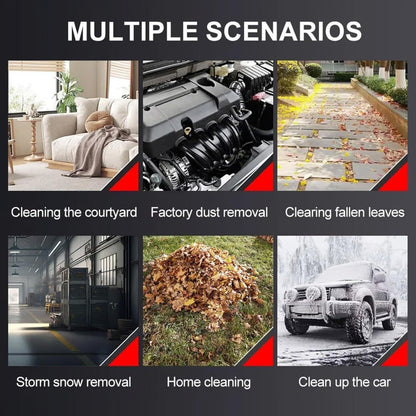 Soprador Turbina Portátil de Alta Potência 48V Recarregável