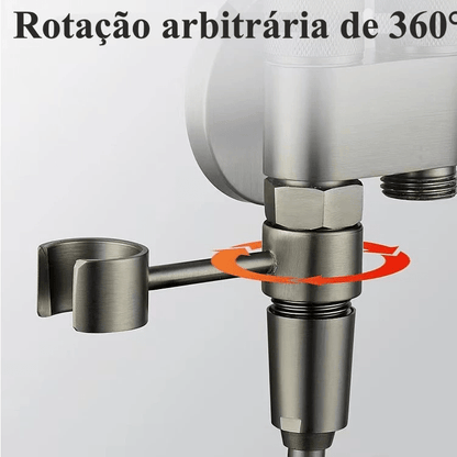 Kit Higiênico para Banheiro com Ducha Manual e Saídas 1/2"