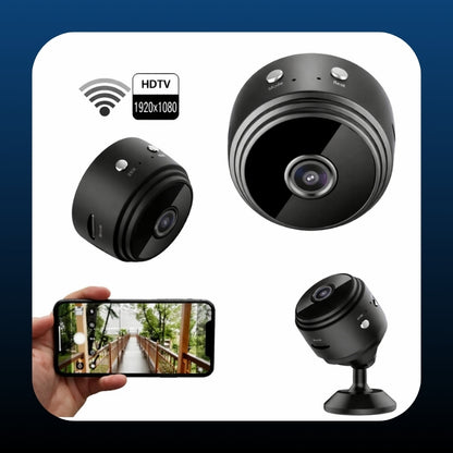 Mini cámara WiFi HD Visión nocturna y en tiempo real