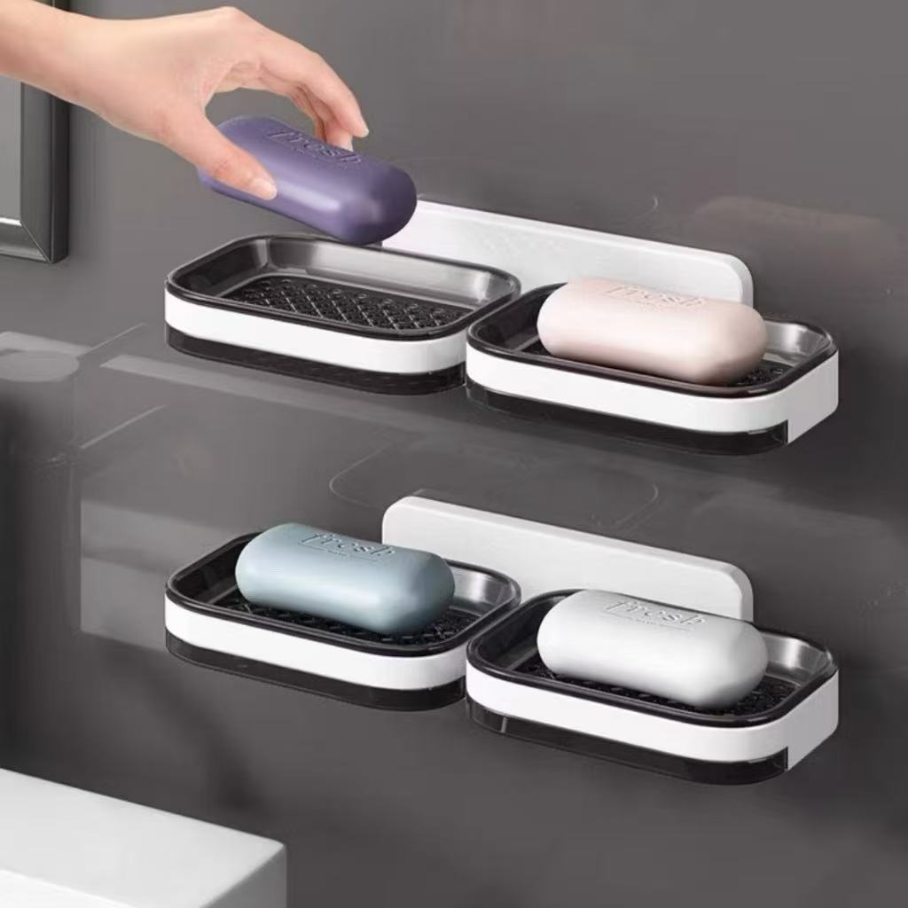 Saboneteira com Drenagem para Banheiro de Parede