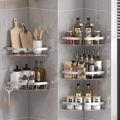 Suporte para Banheiro com Prateleira Multifuncional