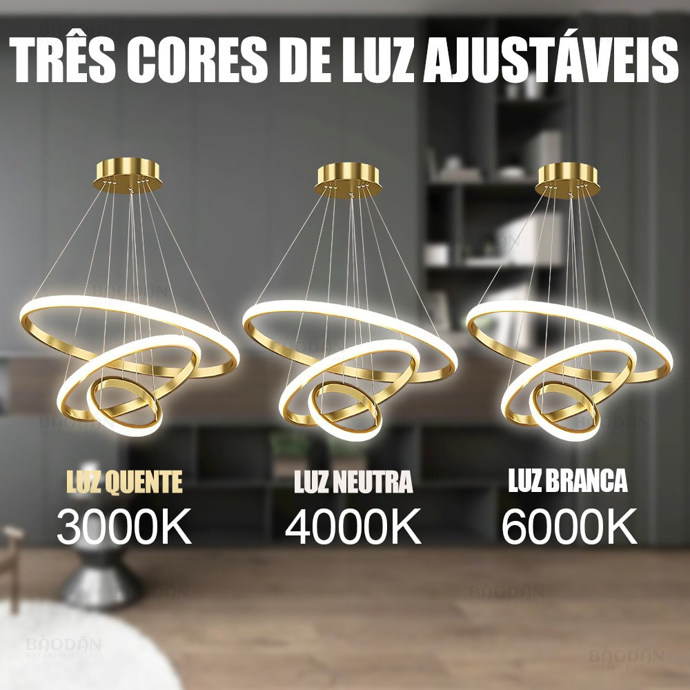 Lustre Pendente LED Nórdico