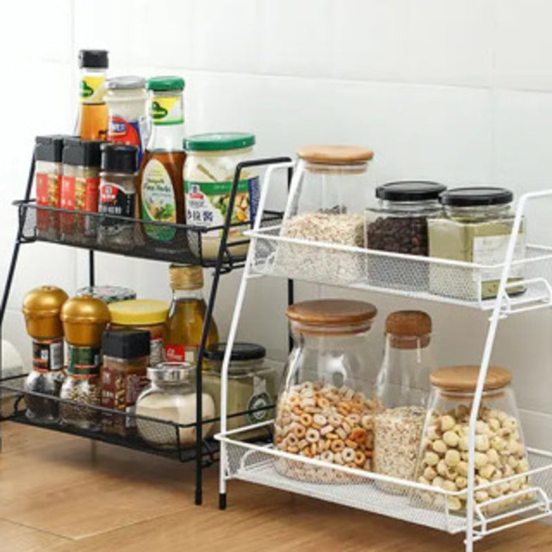 Prateleira Organizadora Dupla em Metal