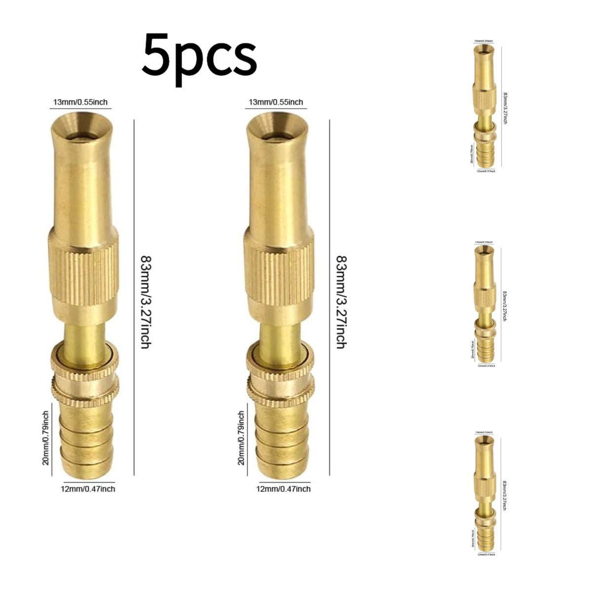 Bico Pulverizador de Alta Pressão 1/2” com Conector e Pistola