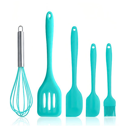 Conjunto de Utensílios de Cozinha em Silicone