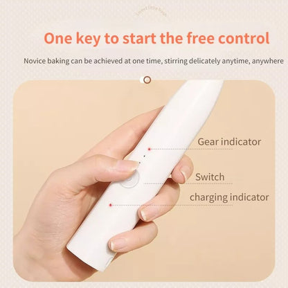 Batedor Elétrico Portátil Multiuso para Cozinha