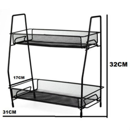 Prateleira Organizadora Dupla em Metal
