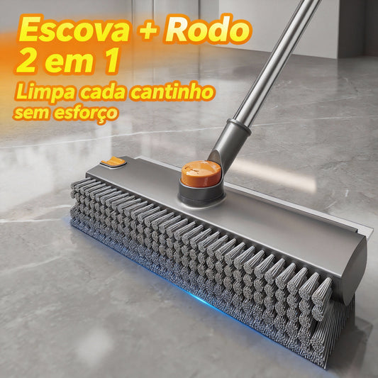 Escova Dupla de Limpeza Profunda para Cantos e Frestas