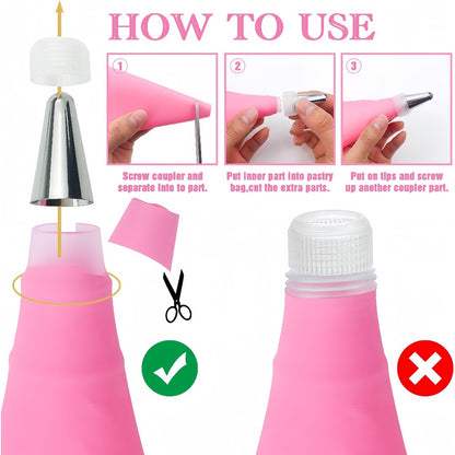 Kit Confeiteiro Completo com 24 Peças