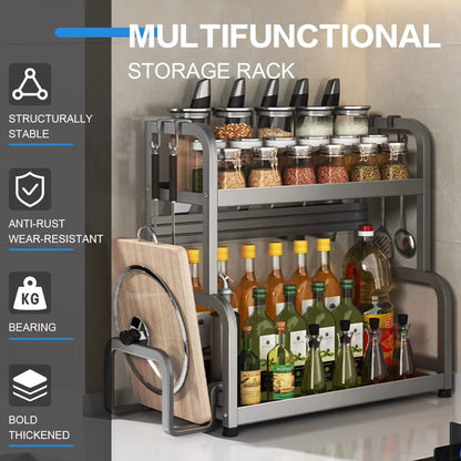 Suporte Multifuncional de Cozinha