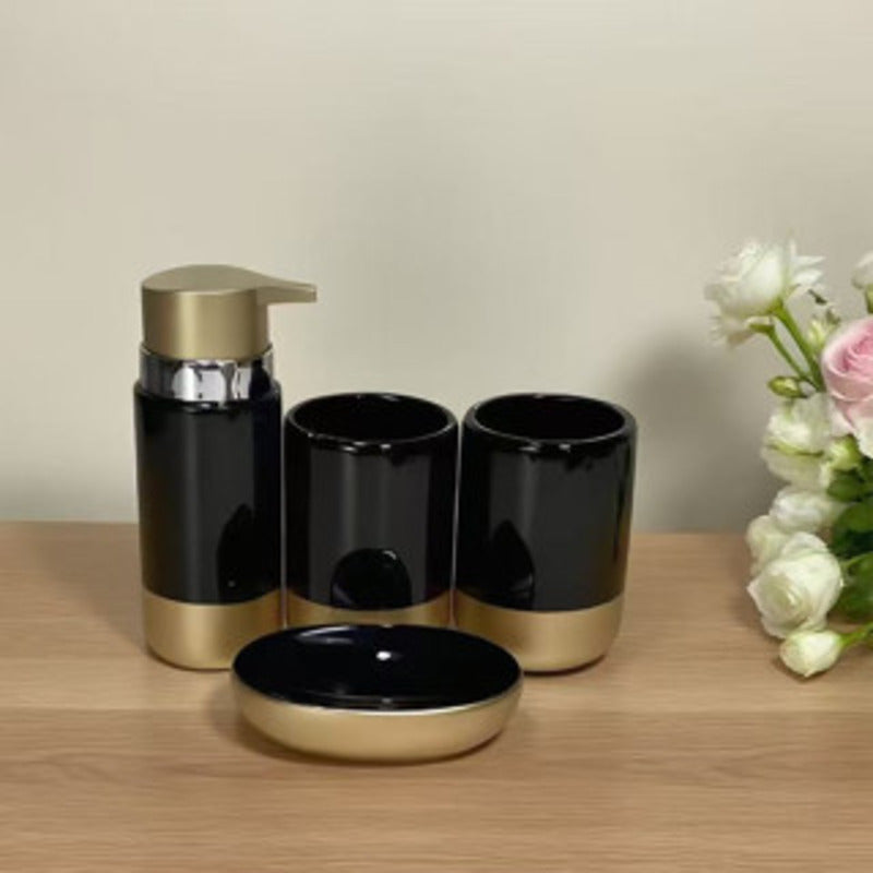 Conjunto de Banheiro em Cerâmica 4 Peças