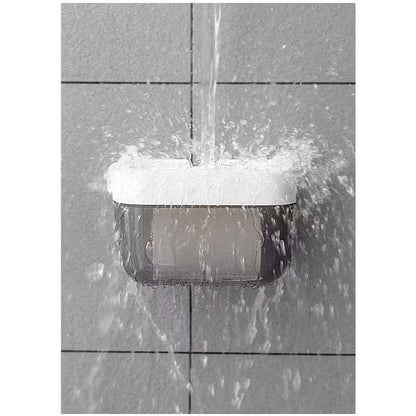 Porta-Papel Higiênico Adesivo Impermeável para Parede