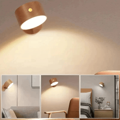 Luminária LED Magnética de Parede para Leitura