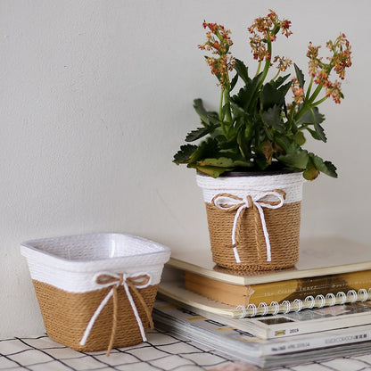 Kit de Vasos Decorativos de Mesa Mini para Plantas Naturais ou Artificiais