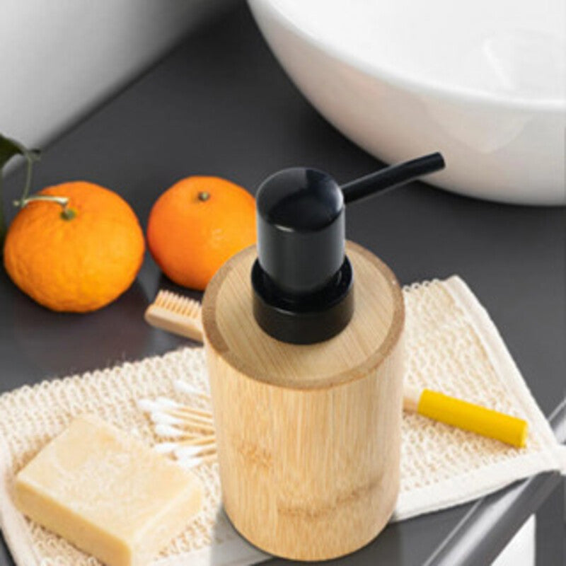 Dispenser de Sabonete Líquido em Bambu