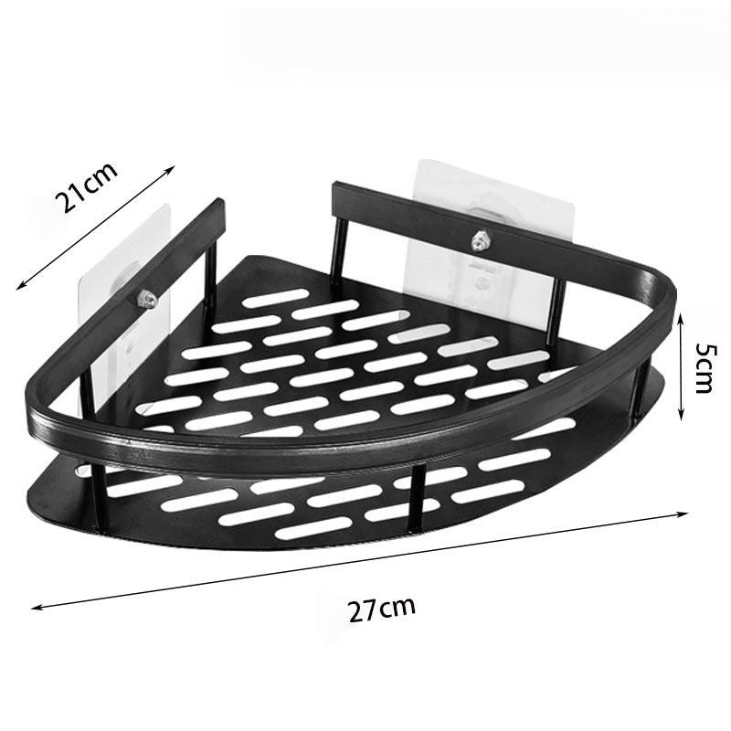 Prateleira de Canto Autoadesiva para Shampoo e Sabonete