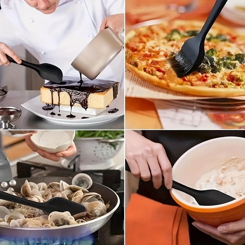 Conjunto de Utensílios de Cozinha em Silicone