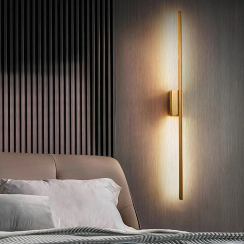 Luminária de Parede Linear LED com 3 Tons de Luz