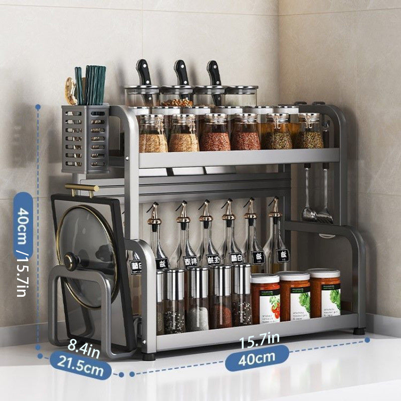 Suporte Multifuncional de Cozinha