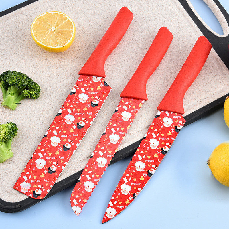 Kit Gourmet de Facas Profissionais para Cozinha e Grill