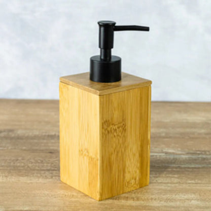 Dispenser de Sabonete Líquido em Bambu