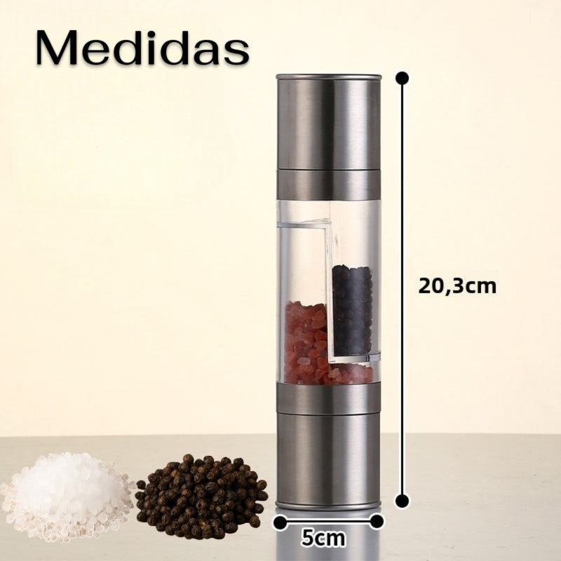 Moedor 2 em 1 de Sal e Pimenta