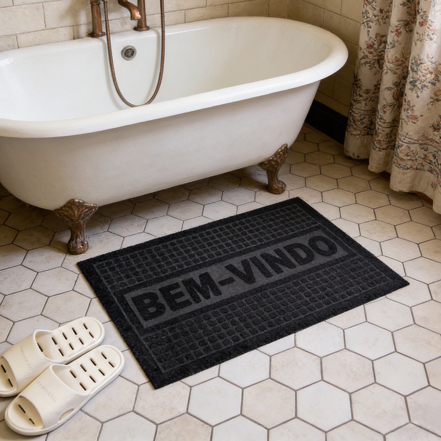 Capacho Antiderrapante Absorvente para Casa