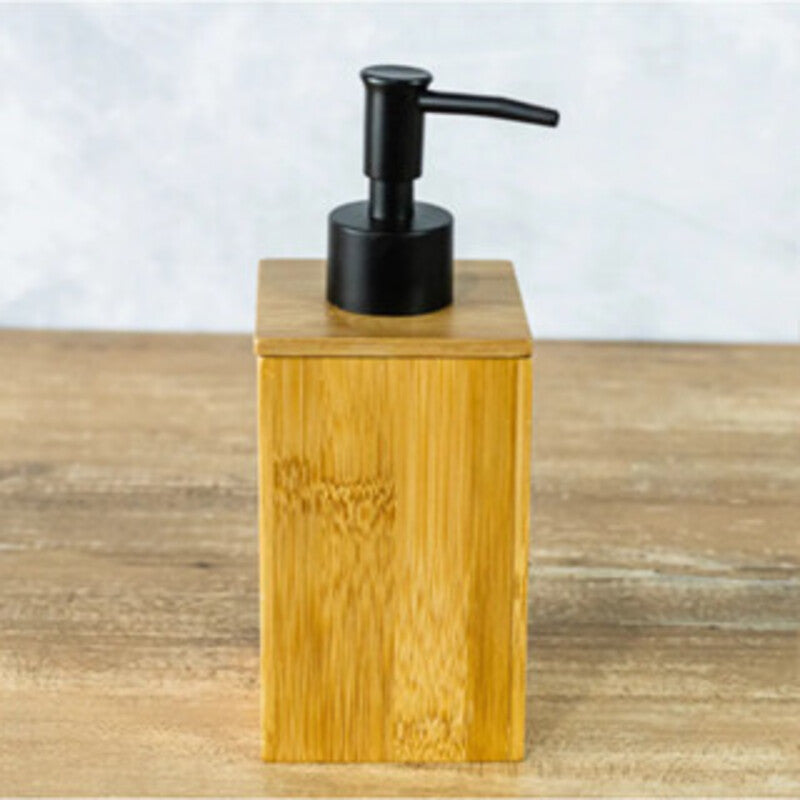 Dispenser de Sabonete Líquido em Bambu