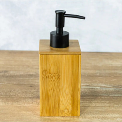 Dispenser de Sabonete Líquido em Bambu