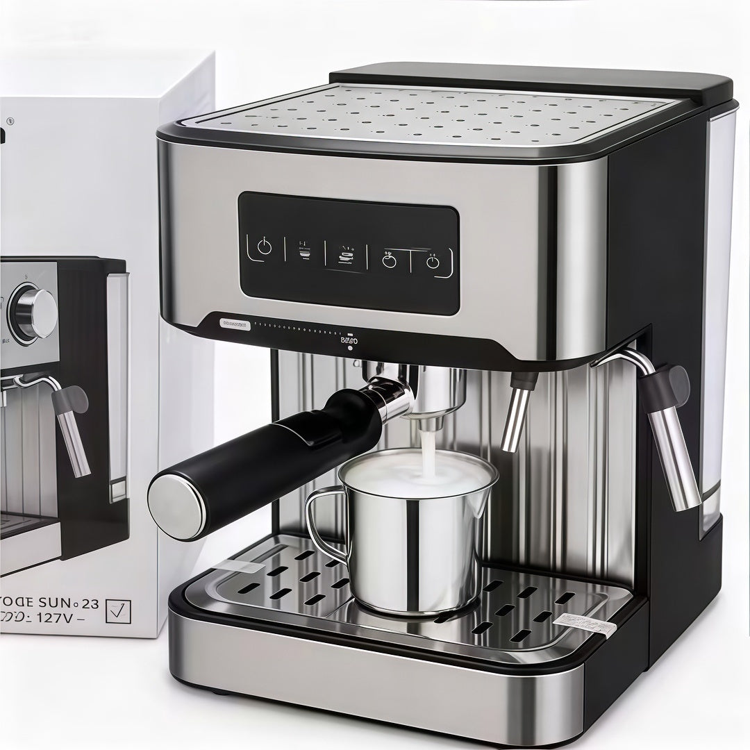Máquina de Café Espresso Automática 1,6 L com Moedor Integrado