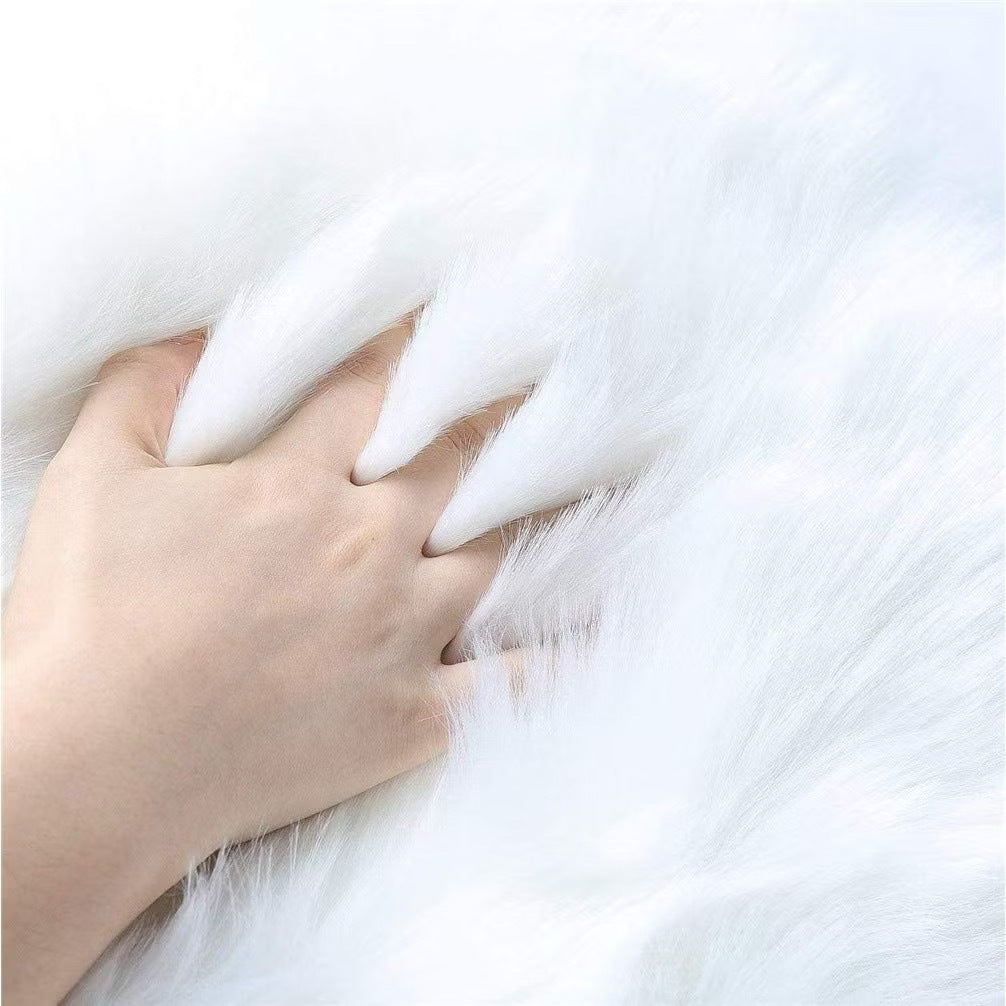 Tapete Plush Espesso para Decoração de Ambientes Internos