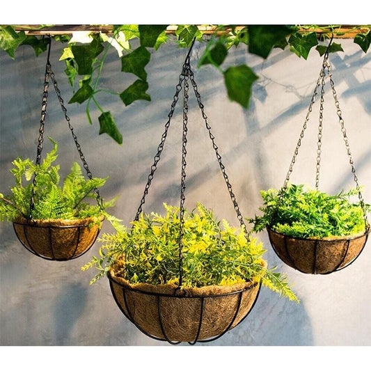 Conjunto de Correntes para Vaso Suspenso com Ganchos Duplos