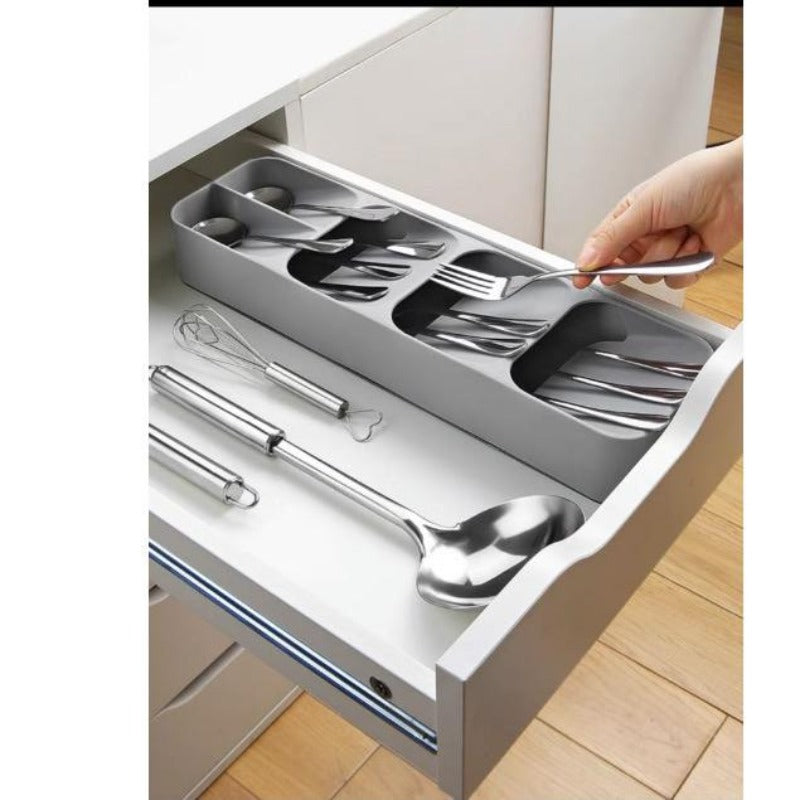 Organizador de Gaveta para Talheres e Utensílios