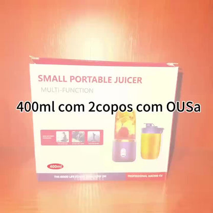 Mini Liquidificador Portátil 400 ml